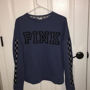 Victoria’s Secret Pink navy crewneck